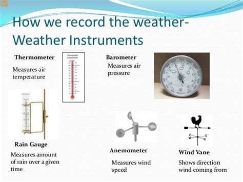 How Do We Measure Weather: A Symphony of Instruments and Intuition